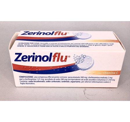 Zerinolflu 12 compresse effervescenti