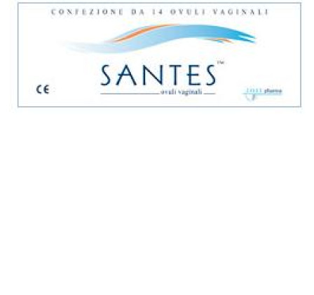 Santes Ovuli Vaginali 14pz