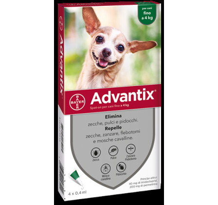 Advantix Spot On 4pip 0-4kg