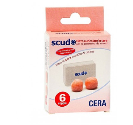Earplug Scudo Cera 6coppie 12p