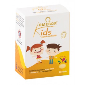 Omegor Kids 60cps Masticabili Omegor Kids 60cps Masticabili