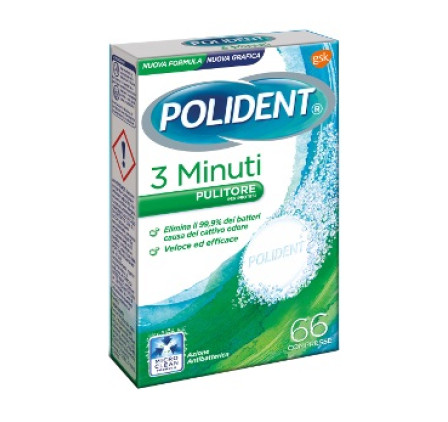 Polident 3 Minuti 66cpr