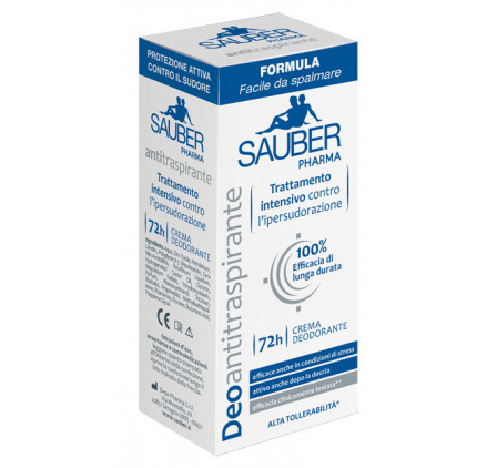 Sauber Antitrasp 72ore Crema