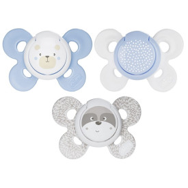 Ch Succh Comf Boy Sil 0-6m 2p Ch Succh Comf Boy Sil 0-6m 2p