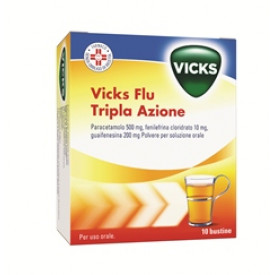Vicks Flu Tripla A os Polv10bs