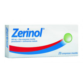 Zerinol 20cpr Riv 300mg+2mg Zerinol 20cpr Riv 300mg+2mg