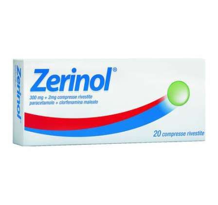 Zerinol 20cpr Riv 300mg+2mg