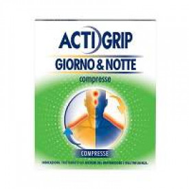 Actigrip Giorno¬te 12+4cpr Actigrip Giorno¬te 12+4cpr