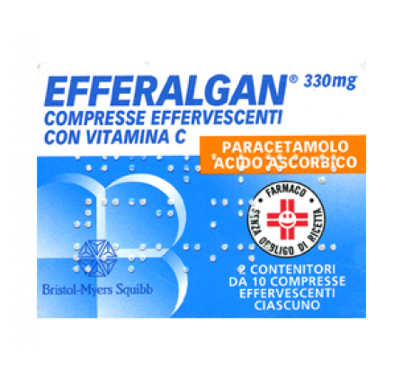 Efferalgan 20cpr Eff 330+200mg