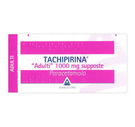 Tachipirina ad 10supp 1000mg