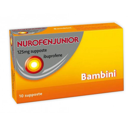 NurofenJunior supposte 10 da 125mg