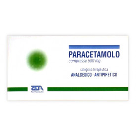 Paracetamolo Zeta 20cpr 500mg Paracetamolo Zeta 20cpr 500mg