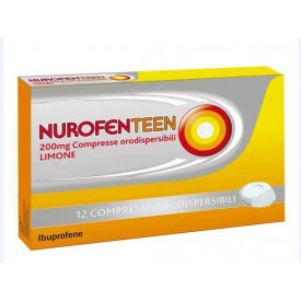 Nurofenteen 200mg Gusto Limone - 12cpr Nurofenteen 200mg Gusto Limone - 12cpr