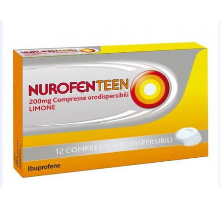 Nurofenteen 200mg Gusto Limone - 12cpr