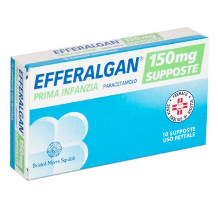 Efferalgan 10supp 150mg