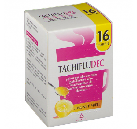 Tachifludec 16bust Limone Miel