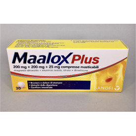 Maalox Plus 30 compresse masticabili