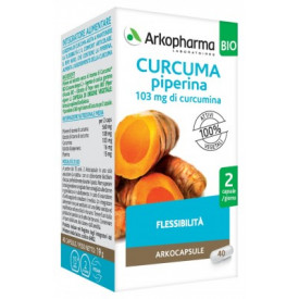 Arkocps Curcuma+pip Bio 40cps