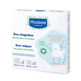 Mustela Salviette Lavabili 6pz