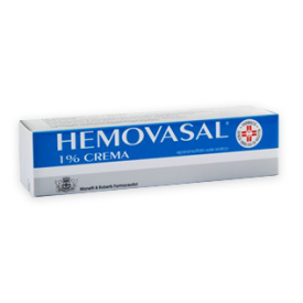Hemovasal crema 30g 1%