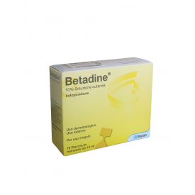 Betadine 10% soluzione cutanea 10 flaconcini monouso da 10ml