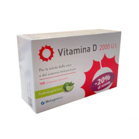 Vitamina D 2000 U.I. 168 compresse masticabili
