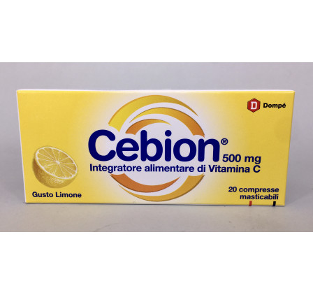 Cebion Limone Vit C 20 compresse masticabili