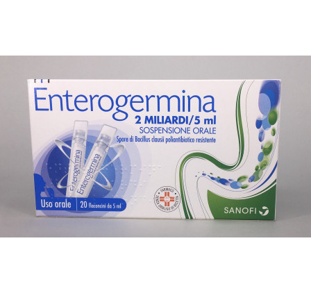 Enterogermina os 20fl 2mld/5ml