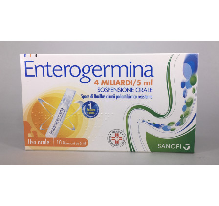 Enterogermina os 20 flaconi 4 miliardi 5 ml