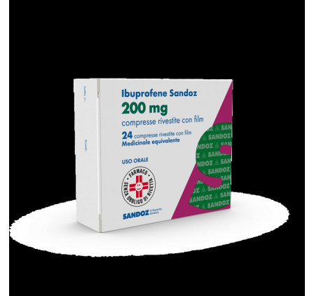 Ibuprofene San 24cpr Riv 200mg