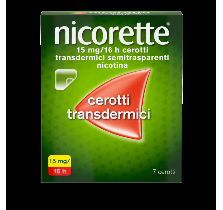 Nicorette 7cer Transd 15mg/16h