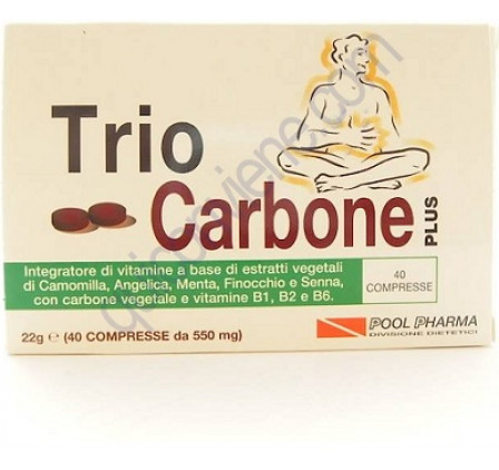 Triocarbone Plus 40cpr