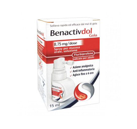 Benactivdolmed spray 15ml