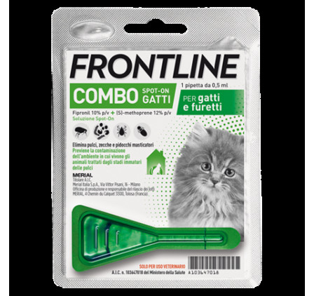 Frontline Combo 1pip Gatti/fur