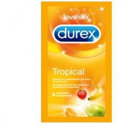 Durex Tropical Easy On 6pz