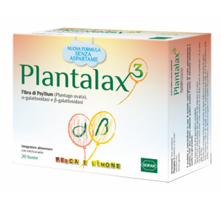Plantalax 3 Pesca/limone20bust