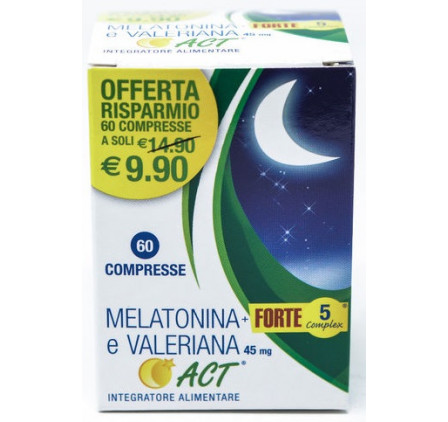 Melatonina Act1mg+valer 5ft 60