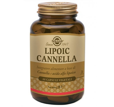 Lipoic Cannella 60cps Veg