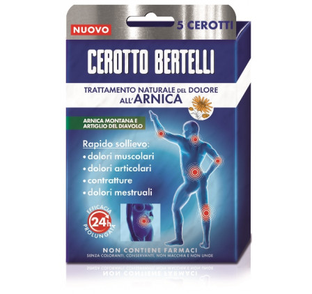 Bertelli Cerotto Arnica 5pz