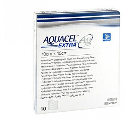 Aquacel Ag Extra Drs10x10cm 10