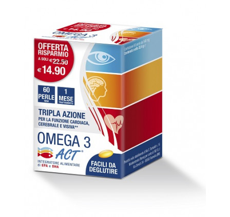 Omega 3 Act 60prl 540mg