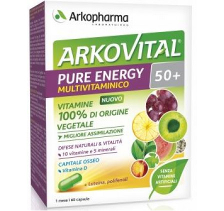 Arkovital Pure Energy50+ 60cps Arkovital Pure Energy50+ 60cps