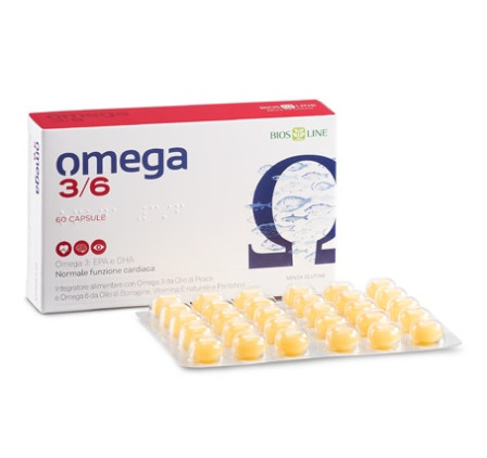 Omega 3/6 60cps Biosline