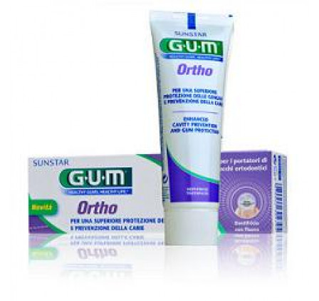 Gum Ortho Gel Dentifricio 75ml