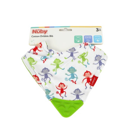 Nuby Bavaglino Bandana C/massg