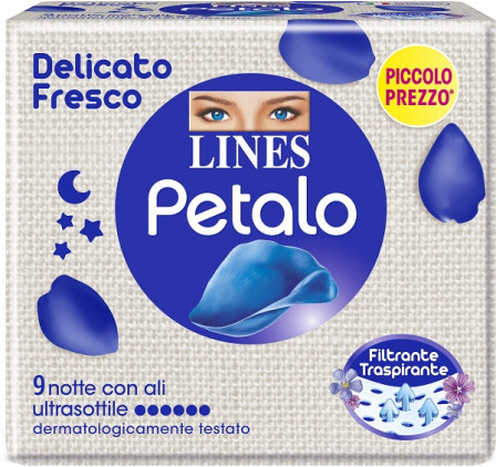 Lines Petalo Blu Notte 9pz