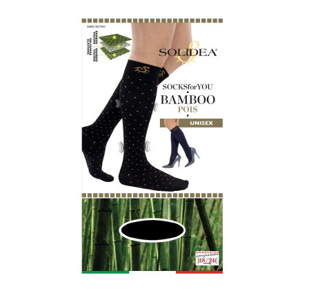 Socks Fy Bamboo Pois Nero L