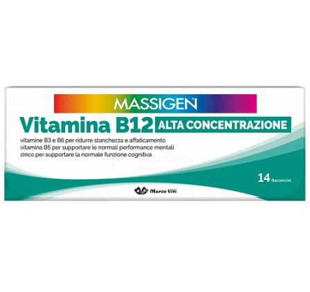 Massigen Vitamina B12 14fl