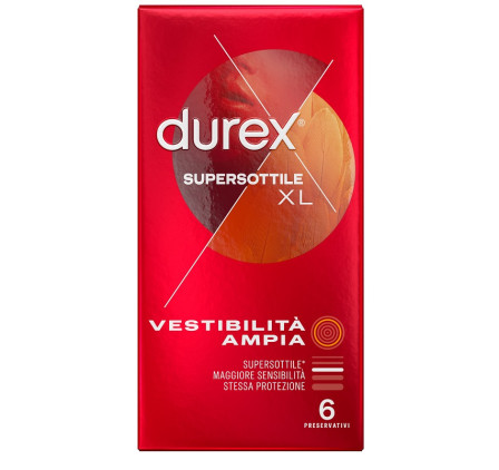 Durex Supersottile Xl 6pz
