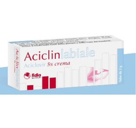 Aciclinlabiale crema 2g 5%